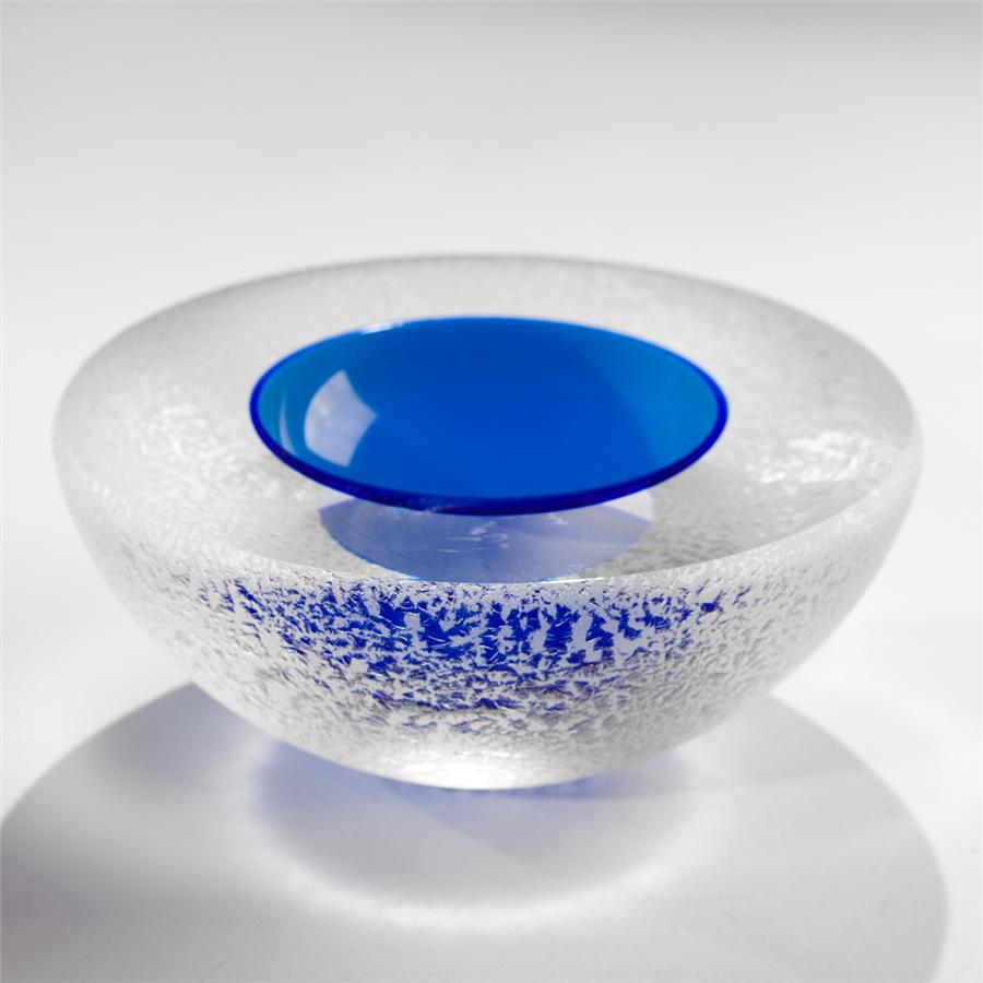 Murano deals ice blue bowl